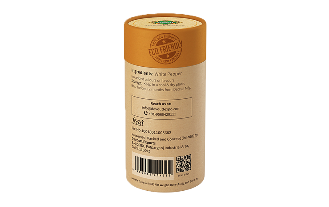 Minar White Pepper Powder    Jar  200 grams